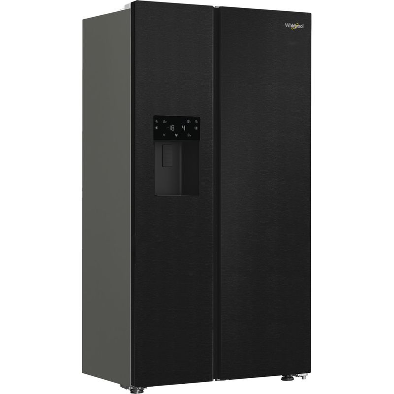 Whirlpool-Side-by-side-A-libera-installazione-WHG2-6574W-XK5E-Inox-Perspective