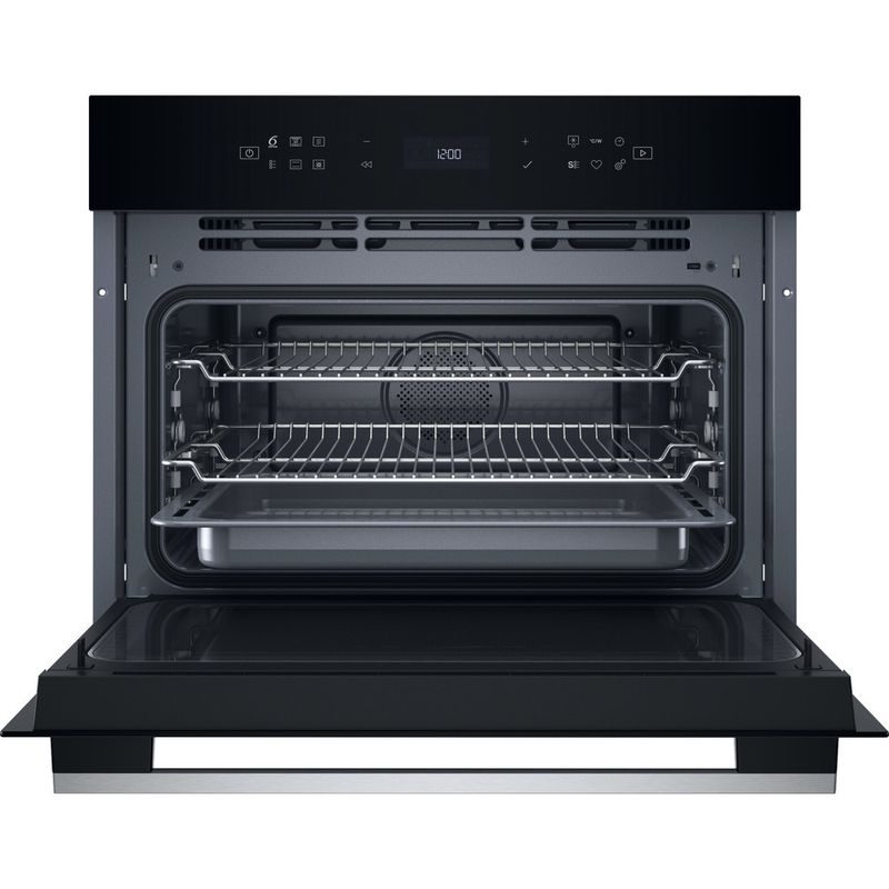 Whirlpool Microonde Da incasso WCW7O7HTSX Inox Elettronico 53 Microonde combinato 950 Frontal open