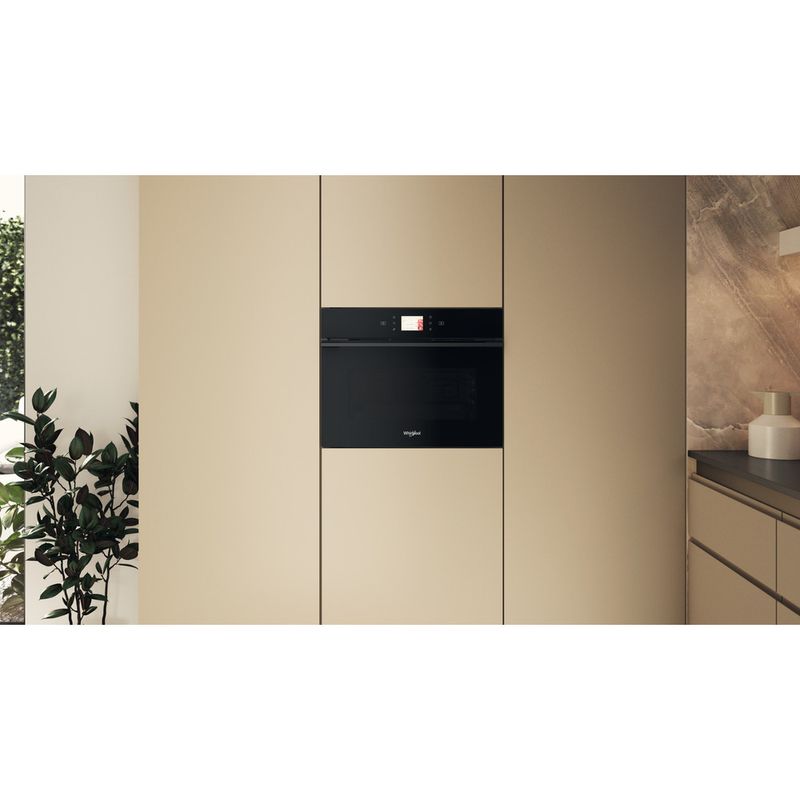 Whirlpool-Microonde-Da-incasso-WCW9O7PHTSB-Nero-Elettronico-53-Microonde-combinato-950-Lifestyle-frontal
