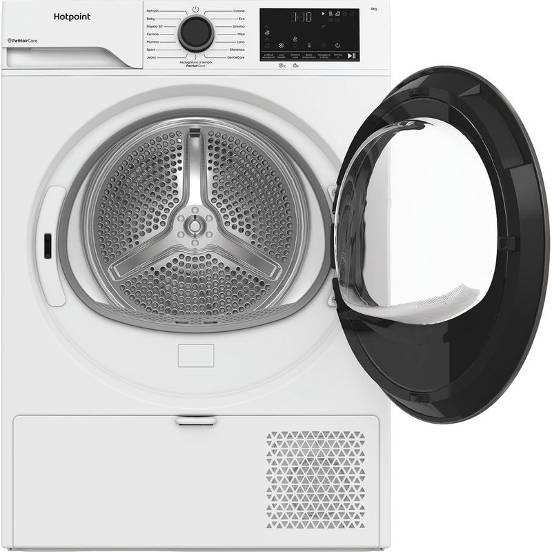 Whirlpool Asciugabiancheria C WSD 74M WWS IT Bianco Frontal open