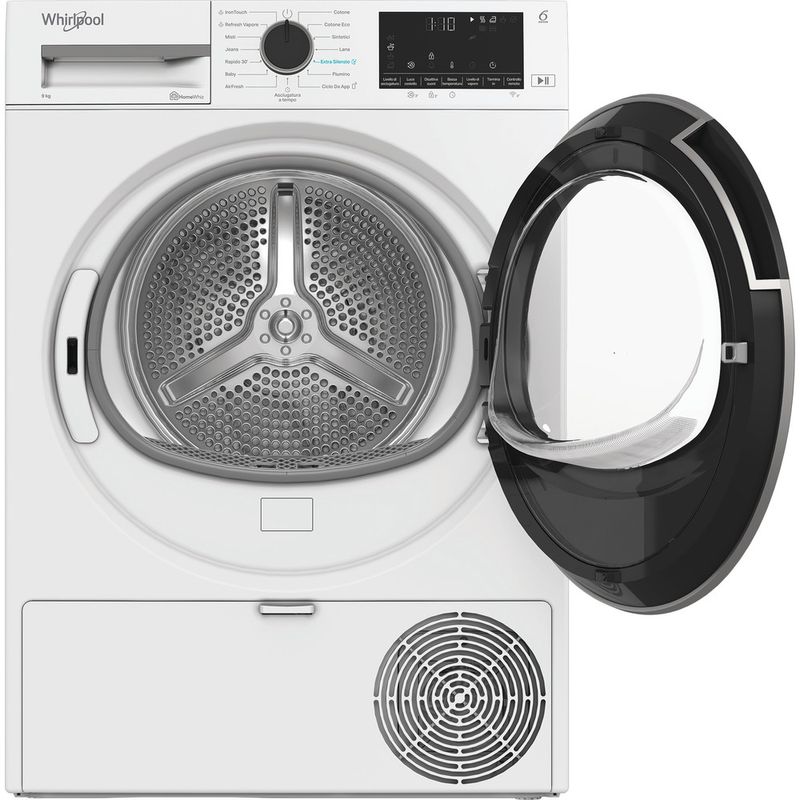 Whirlpool-Asciugabiancheria-C-WD-R49M-WBS-IT-Bianco-Frontal-open