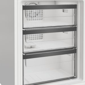Whirlpool Combinazione Frigorifero/Congelatore Da incasso WHKN 3283 B4E Zinc Metal 2 porte Drawer