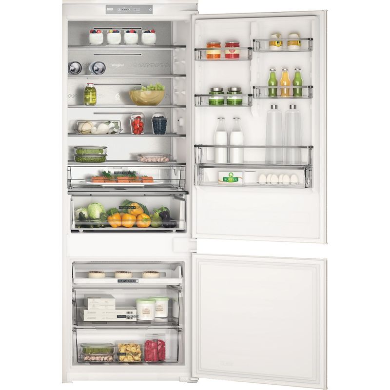 Whirlpool Combinazione Frigorifero/Congelatore Da incasso WH SP70 T121 Bianco 2 porte Frontal