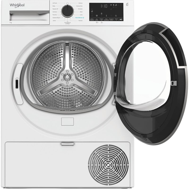 Whirlpool-Asciugabiancheria-C-WD-R47M-WBS-IT-Bianco-Frontal-open