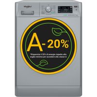 Lavatrice a libera installazione Whirlpool 10 kg - FFB 108 SILVER IT - FreshCare