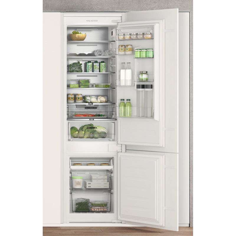 Whirlpool Combinazione Frigorifero/Congelatore Da incasso WHC20 T152 Bianco 2 porte Lifestyle frontal