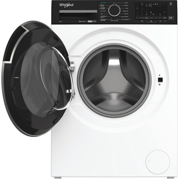 Whirlpool Lavabiancheria A libera installazione WPM 99W ADS IT Bianco Carica frontale A Frontal open