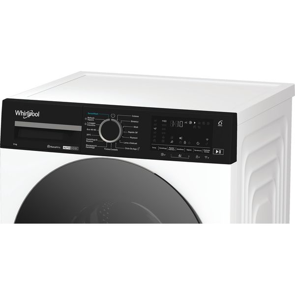 Whirlpool Lavabiancheria A libera installazione WPM 99W ADS IT Bianco Carica frontale A Lifestyle control panel