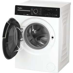 Whirlpool Lavabiancheria A libera installazione WPM 011W ADS IT Bianco Carica frontale A Perspective open