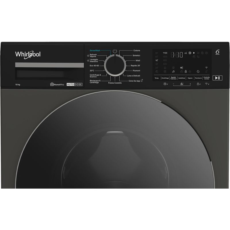 Whirlpool-Lavabiancheria-A-libera-installazione-WPM-011G-ADS-IT-Grigio-Manhattan-Carica-frontale-A-Control-panel
