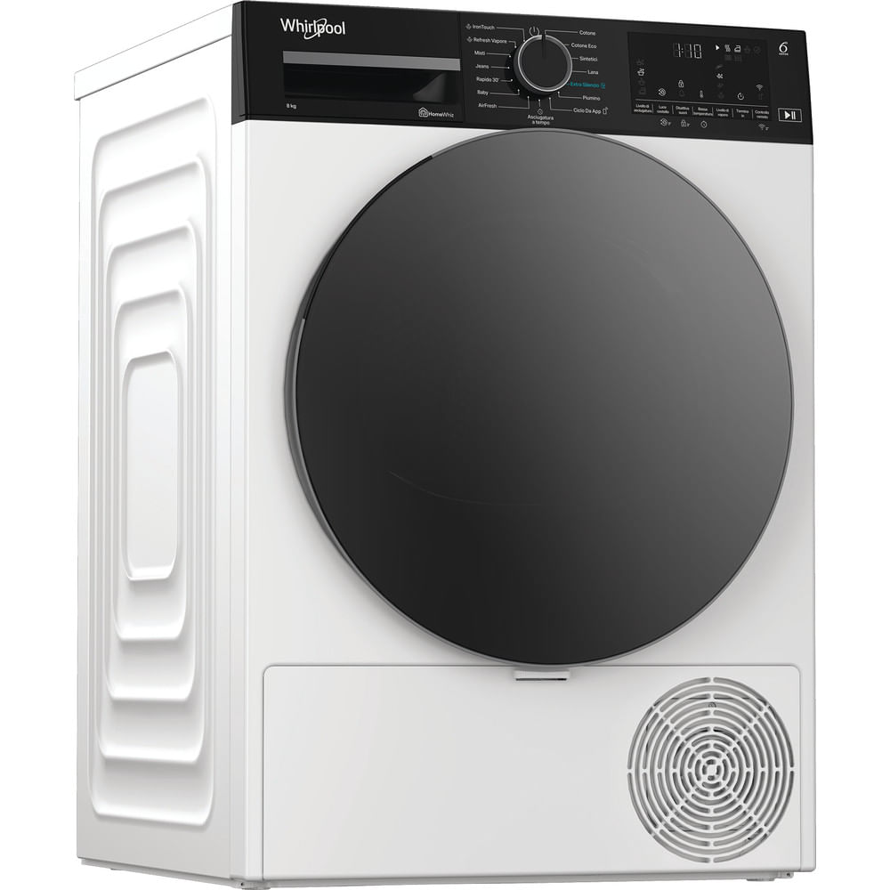 Asciugatrice Whirlpool C WD 86M WBS IT: Pompa di Calore, 8.0 kg - Installazione Libera
