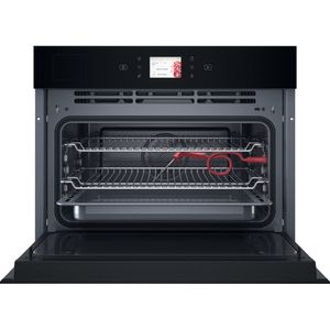 Whirlpool Microonde Da incasso WCT11A9FHTSB Nero Elettronico 53 Microonde combinato 950 Frontal open