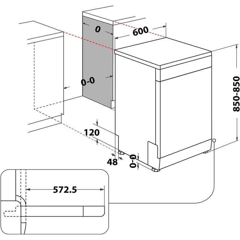 Whirlpool-Lavastoviglie-A-libera-installazione-WH4FFA14BN6X-A-libera-installazione-A-Technical-drawing