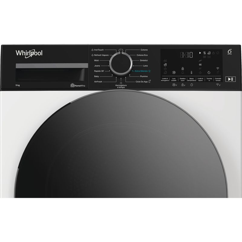Whirlpool Asciugabiancheria C WD 96M WBS IT Bianco Control panel