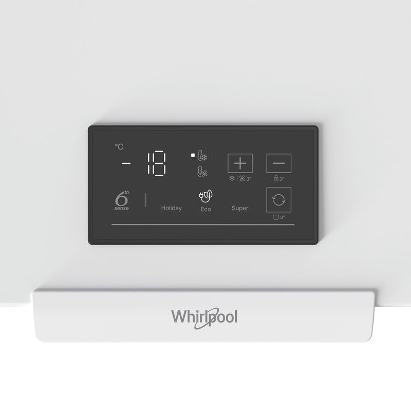 Whirlpool-Congelatore-A-libera-installazione-W3RHS44EW-Bianco-Control-panel