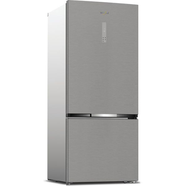 Whirlpool Combinazione Frigorifero/Congelatore A libera installazione WHK2 6553 X5E New Silver – ARC 1035 2 porte Perspective