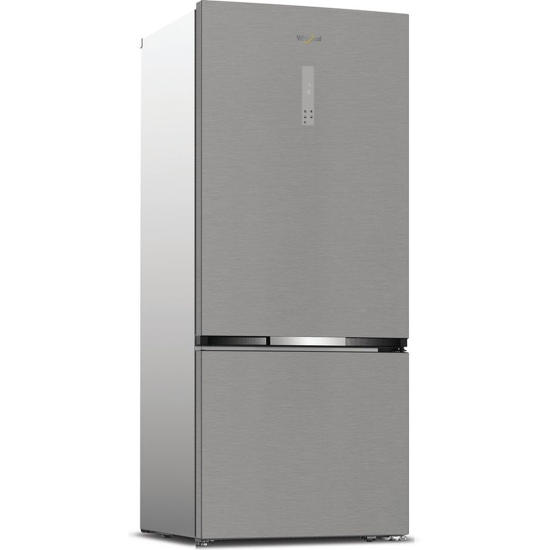 Whirlpool Combinazione Frigorifero/Congelatore A libera installazione WHK2 6553 X5E New Silver – ARC 1035 2 porte Perspective