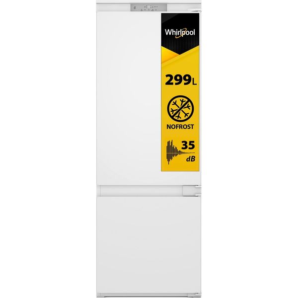 Whirlpool-Combinazione-Frigorifero-Congelatore-Da-incasso-SP40-810-2-Bianco-2-porte-Perspective-open