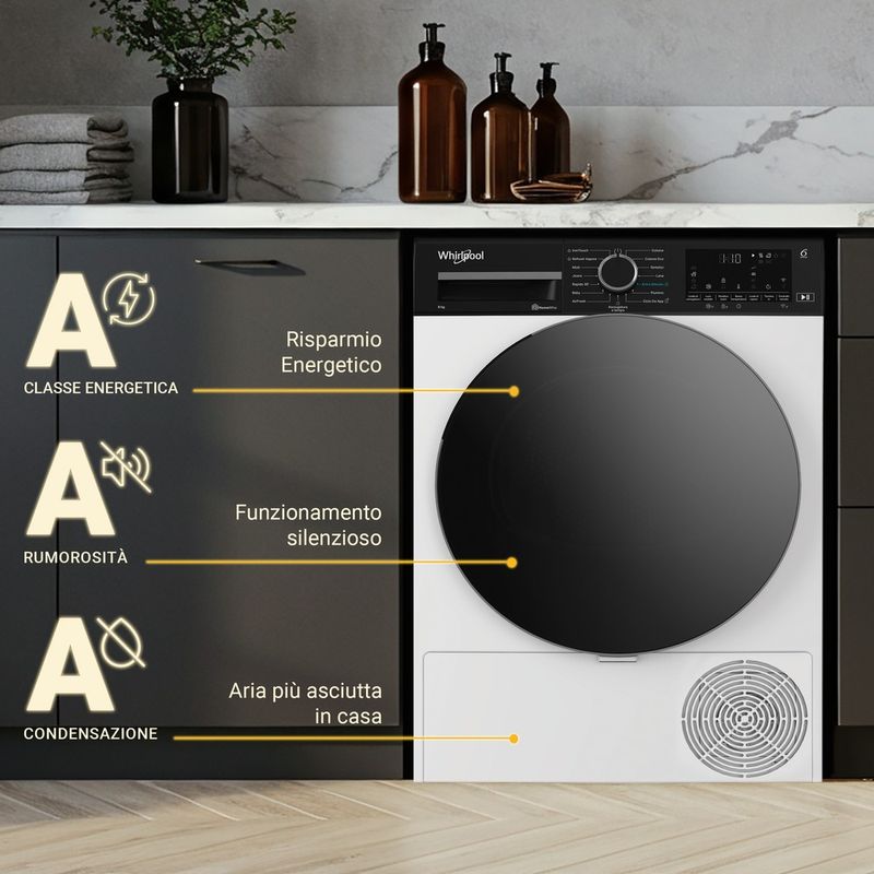 Whirlpool-Asciugabiancheria-C-WD-96M-WBS-IT-Bianco-Lifestyle-detail