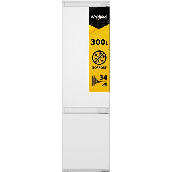 Whirlpool-Combinazione-Frigorifero-Congelatore-Da-incasso-WHC20D011B1-Bianco-2-porte-Perspective-open