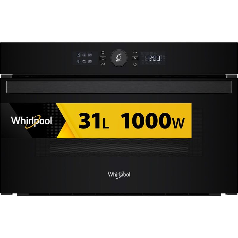 Whirlpool-Microonde-Da-incasso-WMD44MB-Nero-Elettronico-31-Microonde---grill-1000-Frontal