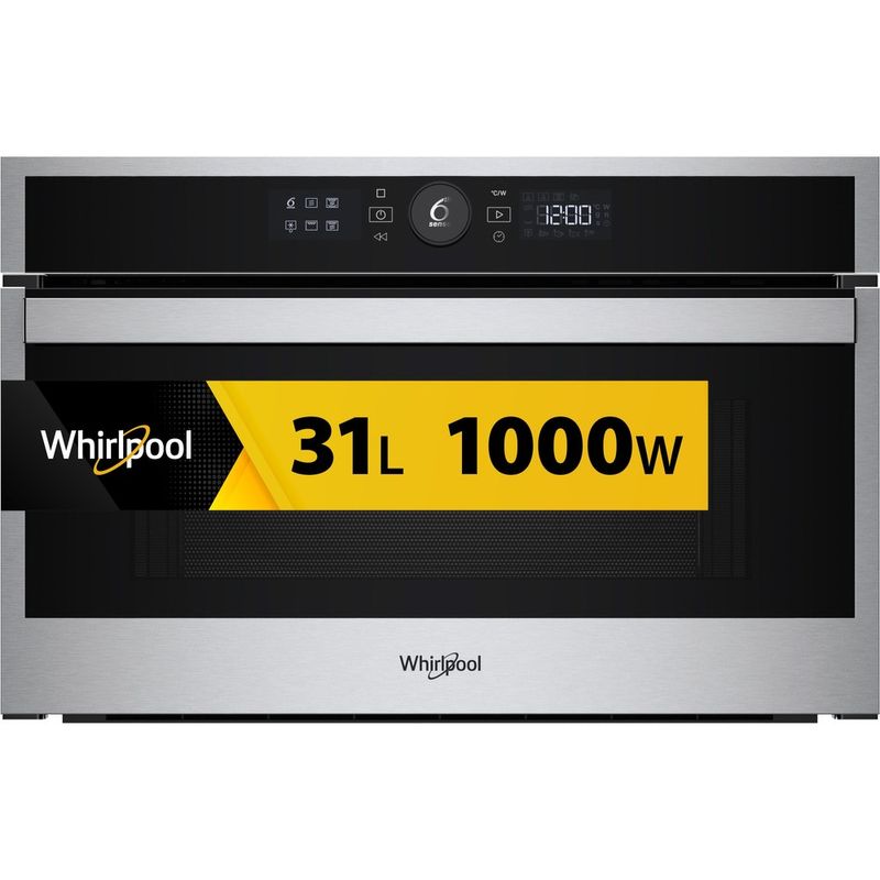 Whirlpool-Microonde-Da-incasso-WMD44MX-Stainless-Steel-Elettronico-31-Microonde---grill-1000-Frontal