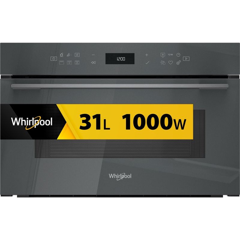 Whirlpool-Microonde-Da-incasso-WMD7O4TSG-Stardust-grey-glossy-Elettronico-31-Microonde---grill-1000-Frontal