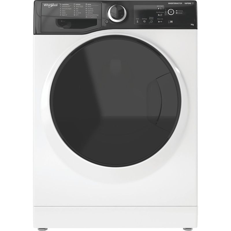 Whirlpool Lavabiancheria A libera installazione WSB 726 D IT Bianco Carica frontale A Frontal