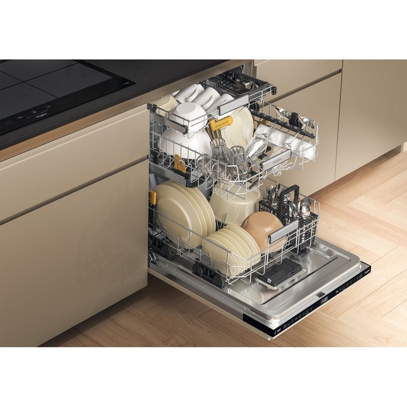 Whirlpool Lavastoviglie Da incasso WH8IA15AM3TU0 Totalmente integrato A Lifestyle perspective open