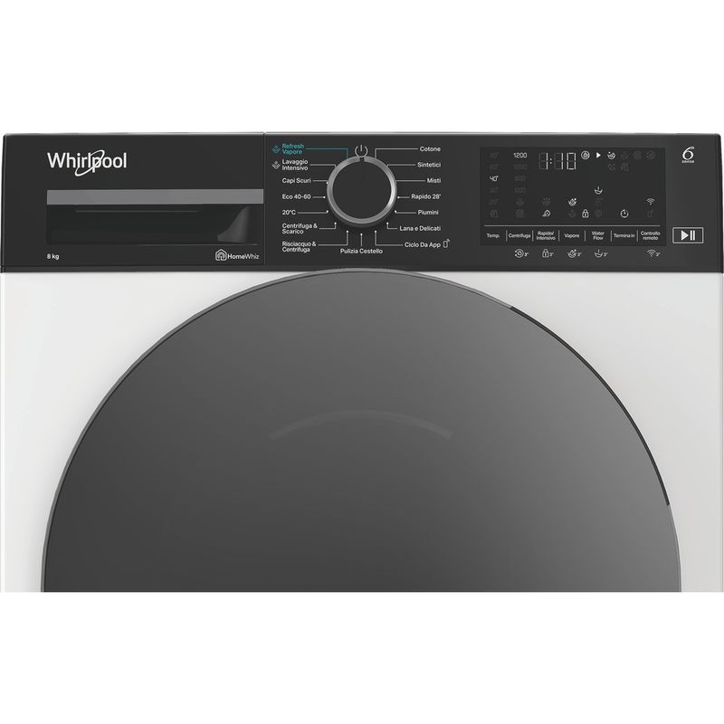 Whirlpool-Lavabiancheria-A-libera-installazione-WAM-862WBC-IT-Bianco-Carica-frontale-A-Control-panel