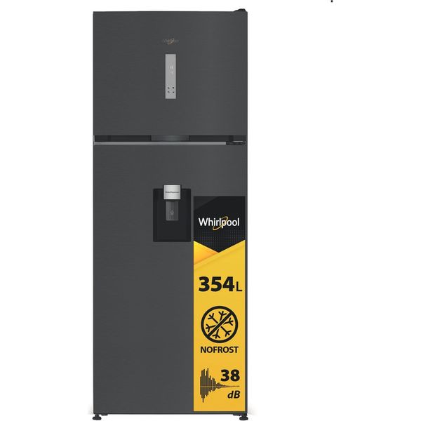 Whirlpool-Combinazione-Frigorifero-Congelatore-A-libera-installazione-WHD2-6472W-X4E-ARC-764-Manhattan-Gray-2-porte-Perspective-open
