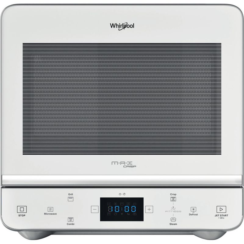 Whirlpool Microonde A libera installazione MAX 49 WSL Silver totale Elettronico 13 Microonde + grill 700 Frontal