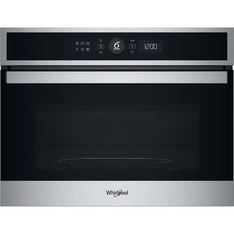 Whirlpool-Microonde-Da-incasso-WMW47HMXI-Stainless-Steel-Elettronico-40-Microonde-combinato-900-Frontal