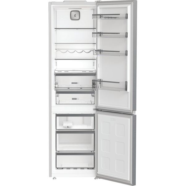 Whirlpool-Combinazione-Frigorifero-Congelatore-A-libera-installazione-WHK-26403-XP6E1-New-Silver-–-ARC-1035-2-porte-Perspective-open
