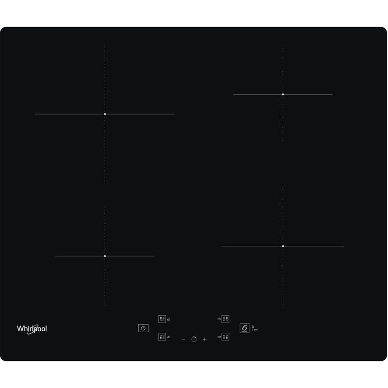 Whirlpool-Piano-cottura-WS-Q2160-NE-Nero-Induction-vitroceramic-Frontal