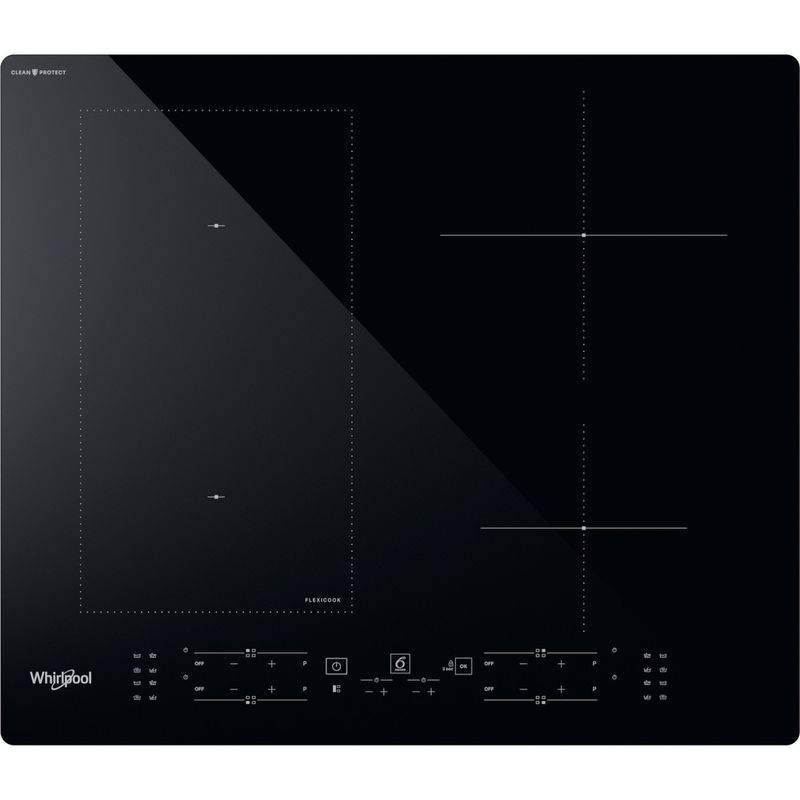Whirlpool-Piano-cottura-WL-B4060-CPNE-Nero-Induction-vitroceramic-Frontal