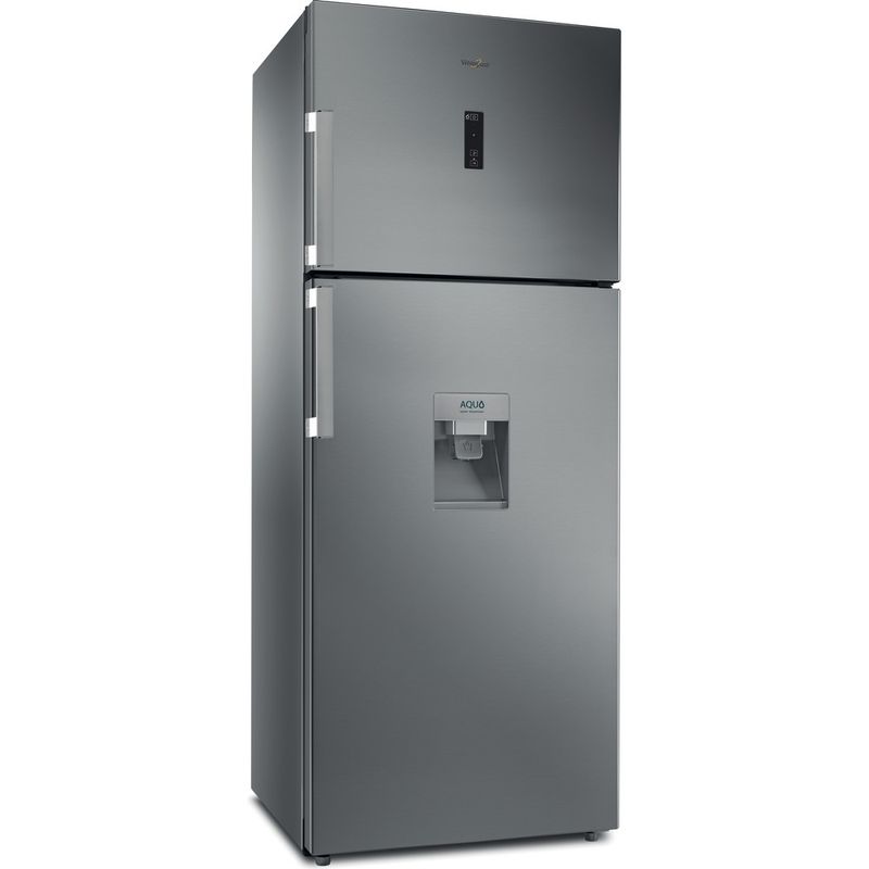 Whirlpool Combinazione Frigorifero/Congelatore A libera installazione WT70E 832 X AQUA Optic Inox 2 porte Perspective