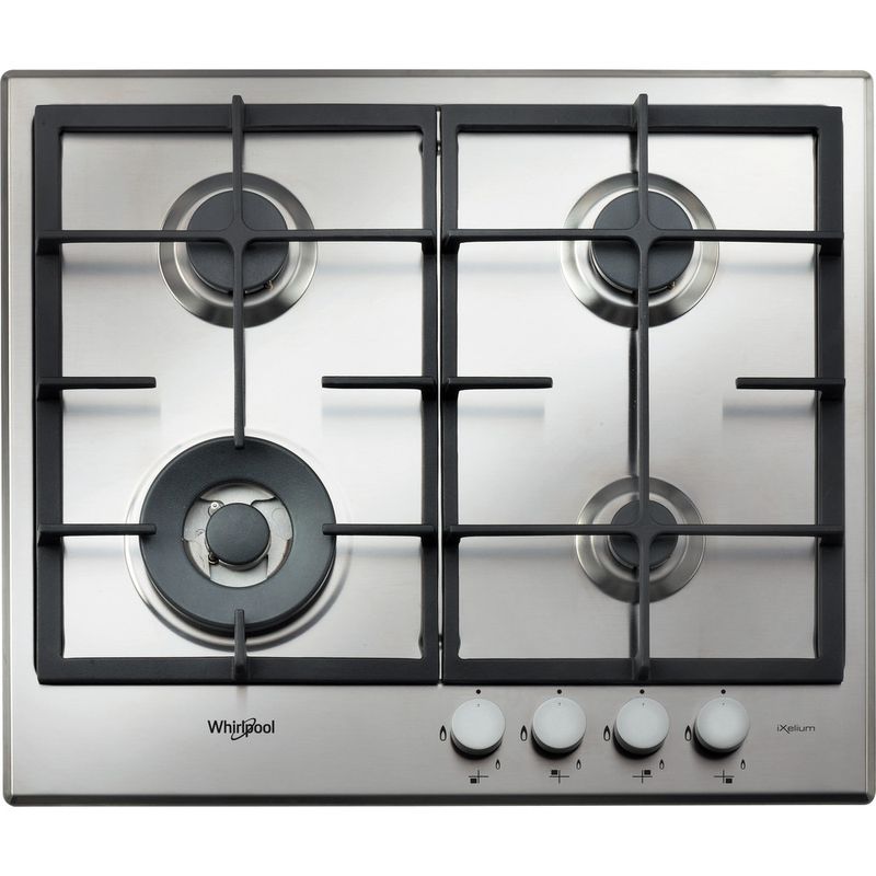 Whirlpool-Piano-cottura-GMR-6422-IXL-Inox-Ixelium-GAS-Frontal