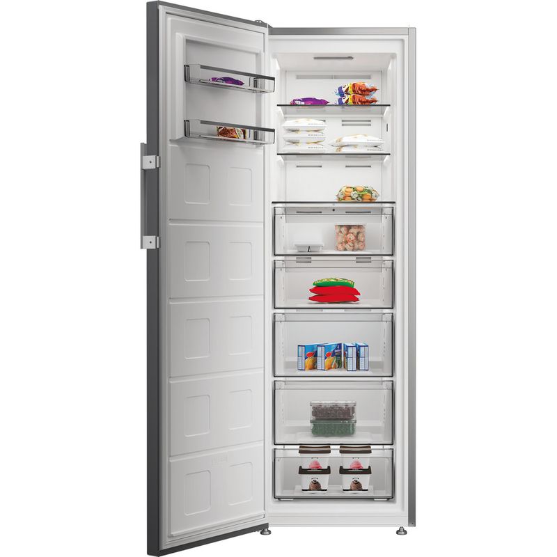 Whirlpool Congelatore A libera installazione WHMFF 6312 XP4 New Silver – ARC 1035 Lifestyle frontal open