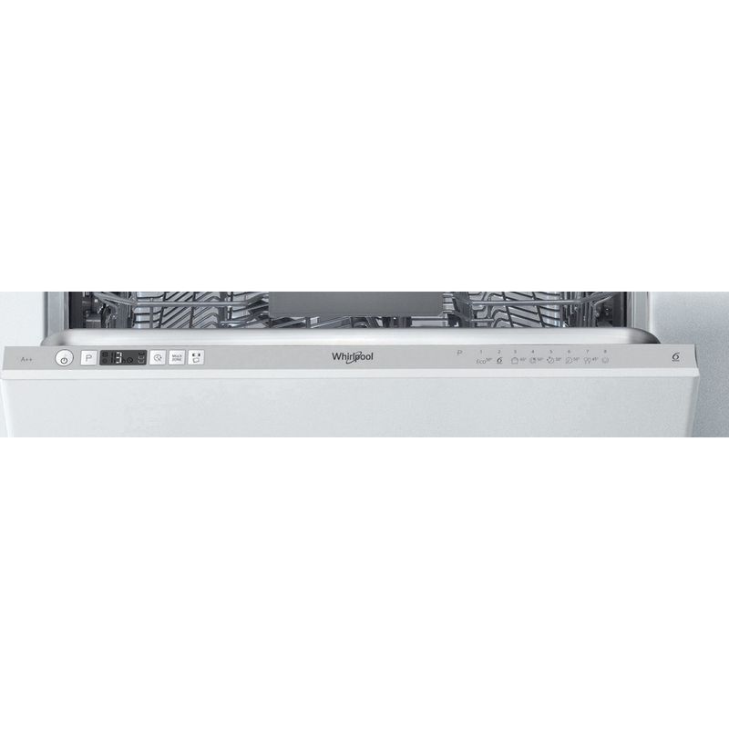 Whirlpool Lavastoviglie Da incasso WIC 3C26 F Totalmente integrato A++ Control panel