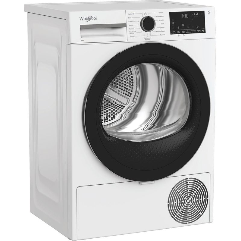 Whirlpool-Asciugabiancheria-C-WD-83M-WBS-IT-Bianco-Perspective