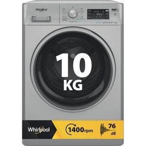 Whirlpool-Lavabiancheria-A-libera-installazione-FFB-108-SILVER-IT-Argento-Carica-frontale-A-Hero-image