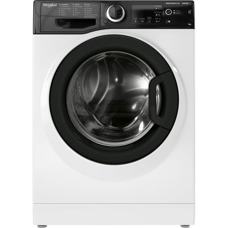 Whirlpool Lavabiancheria A libera installazione WSB 726 K IT Bianco Carica frontale A Frontal