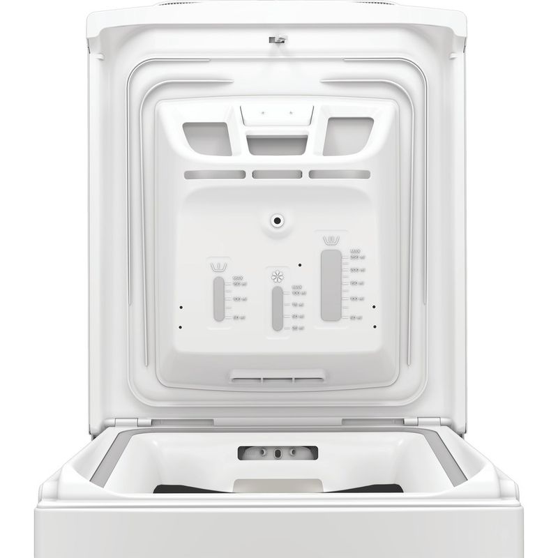 Whirlpool-Lavabiancheria-A-libera-installazione-WTLSENSE-66-IT-Bianco-Carica-dall-alto-A-Frontal-open