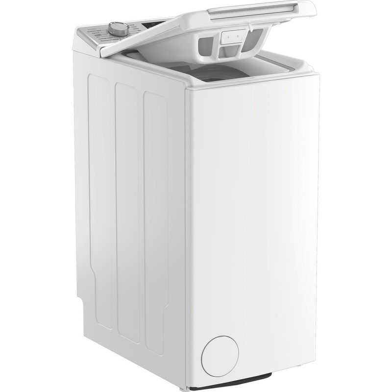 Whirlpool-Lavabiancheria-A-libera-installazione-WTLSENSE-76WQ-IT-Bianco-Carica-dall-alto-A-Perspective-open