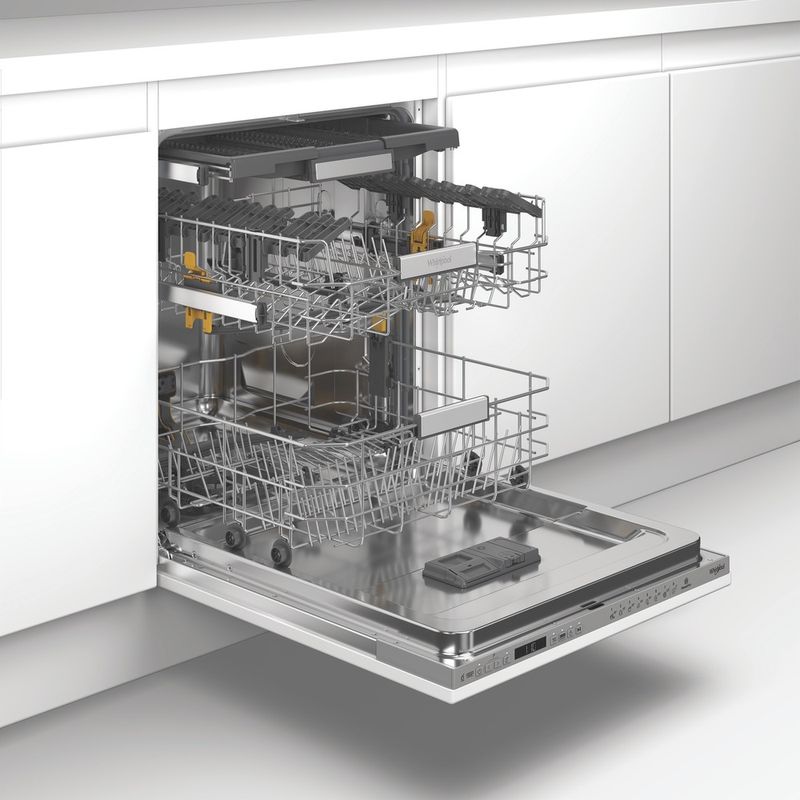 Whirlpool Lavastoviglie Da incasso WIO30540PELGC Totalmente integrato B Perspective open